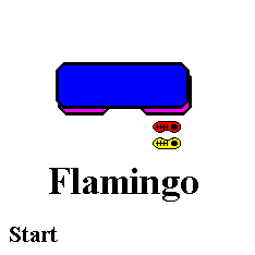 Animated graphic of 'Flamingo'