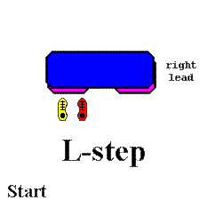 Animated graphic of 'L-step'