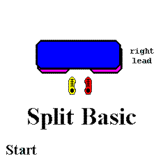 Animated graphic of 'Split Basic'