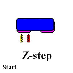 Animated graphic of 'Z-step'